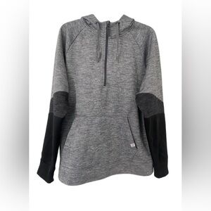 DSG Heather Gray and Black Hoodie